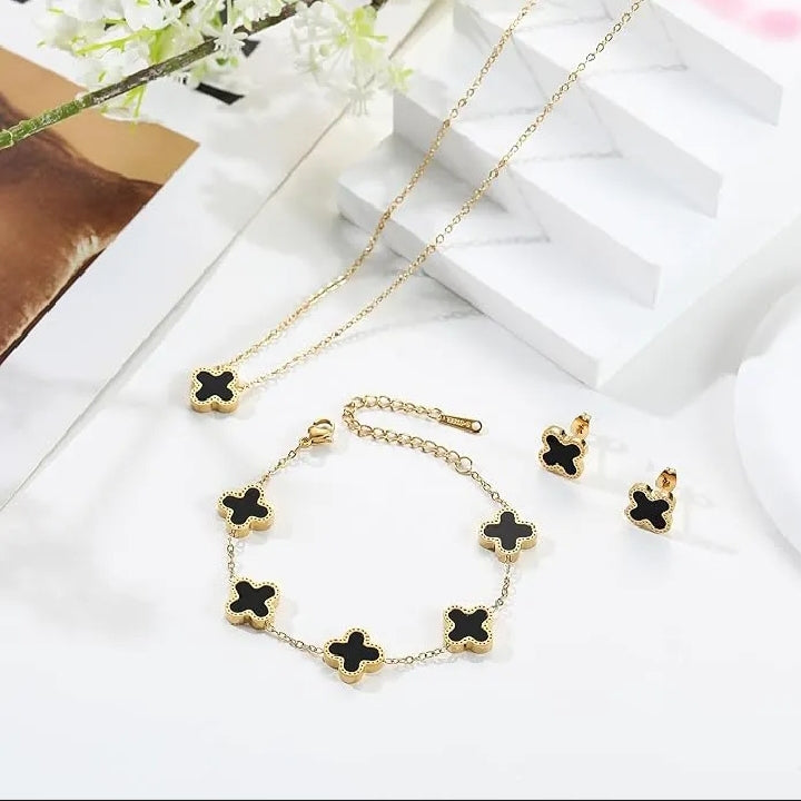 Necklace Bracelet & Earrings